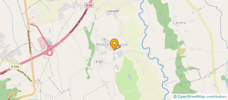 localisation de l'entreprise MADAME JANAR TORSET  MIOSSENS-LANUSSE