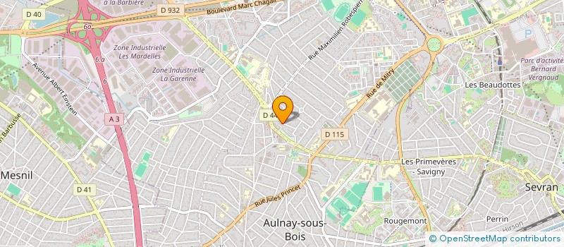 localisation de l'entreprise MADAME JANBRINTHAA RANJAN à AULNAY-SOUS-BOIS
