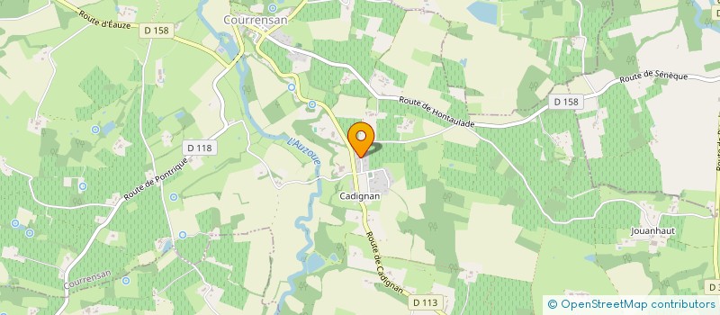 localisation de l'entreprise MADAME JANE ARMSTRONG  LAURAET