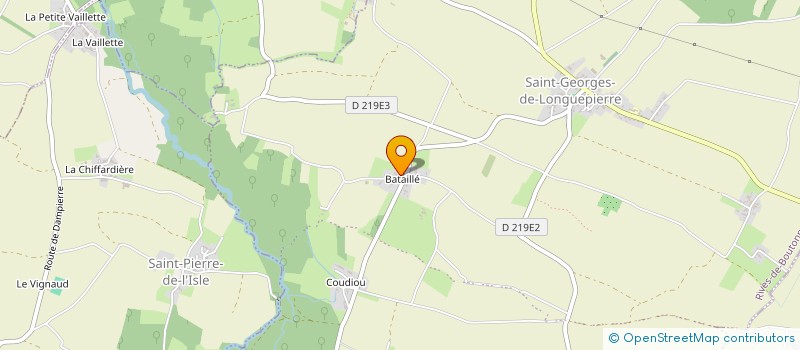 localisation de l'entreprise MADAME JANE BRADSHAW  SAINT-GEORGES-DE-LONGUEPIERRE