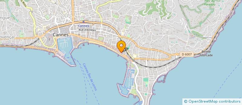 localisation de l'entreprise MADAME JANE BRELET  CANNES