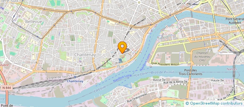 localisation de l'entreprise MADAME JANE BRILLET  NANTES