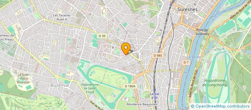 localisation de l'entreprise MADAME JANE CARINGAL à SURESNES