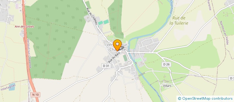 localisation de l'entreprise MADAME JANE COURQUIN à VERTEUIL-SUR-CHARENTE