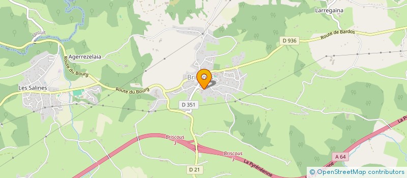 localisation de l'entreprise MADAME JANE DA SILVA FROTA  BAGNERES-DE-BIGORRE