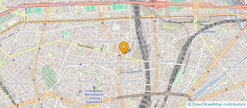 localisation de l'entreprise MADAME JANE ECHINARD  PARIS