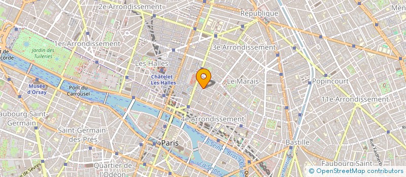 localisation de l'entreprise MADAME JANE EMILY XANTHOPOULOS  PARIS