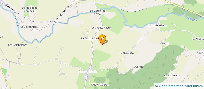 localisation de l'entreprise MADAME JANE INNES à COUR-MAUGIS SUR HUISNE