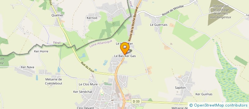 localisation de l'entreprise MADAME JANE JOUBERT à HERBIGNAC