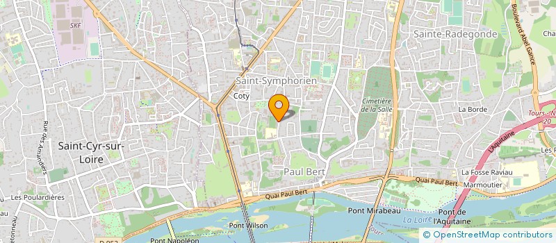 localisation de l'entreprise MADAME JANE LEE  TOURS