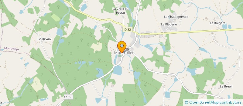 localisation de l'entreprise MADAME JANE LEEDER à MONTROLLET