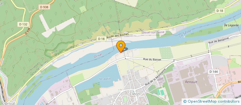 localisation de l'entreprise MADAME JANE LEROUX  CLEON