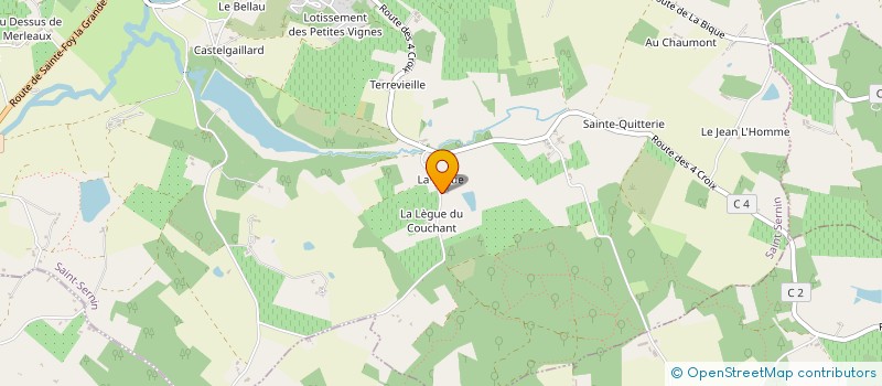 localisation de l'entreprise MADAME JANE MACKIE  SAINT SERNIN