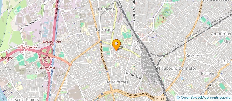 localisation de l'entreprise MADAME JANE MORRIS  TOULOUSE