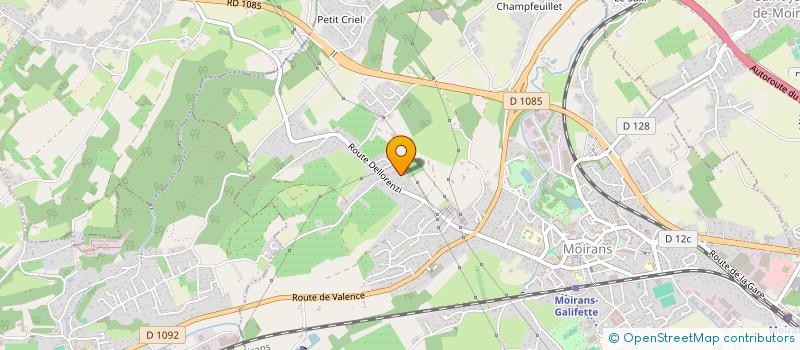 localisation de l'entreprise MADAME JANE O'NEILL à MOIRANS