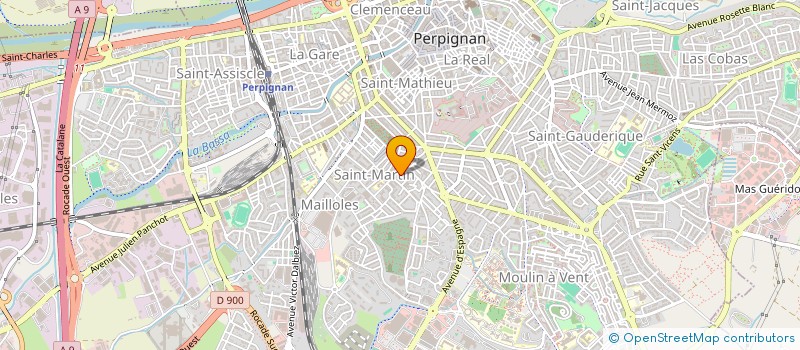 localisation de l'entreprise MADAME JANE PLANES  PERPIGNAN