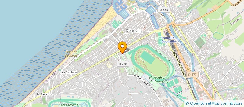 localisation de l'entreprise MADAME JANE TAYLOR  DEAUVILLE