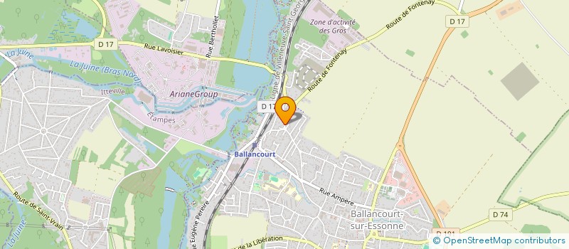 localisation de l'entreprise MADAME JANE TEASDALE à BALLANCOURT-SUR-ESSONNE