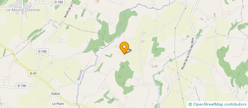 localisation de l'entreprise MADAME JANE THOMAS  ISIGNY-LE-BUAT