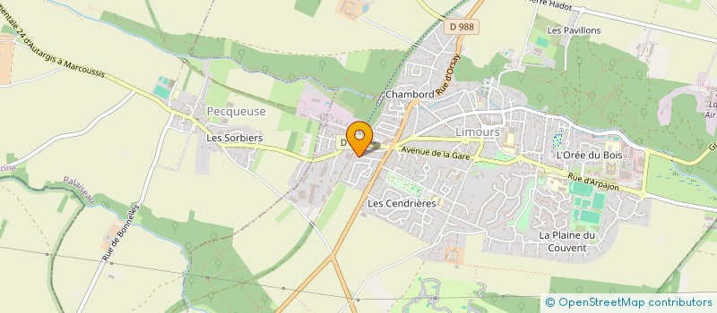 localisation de l'entreprise MADAME JANE UCCELLO  LIMOURS