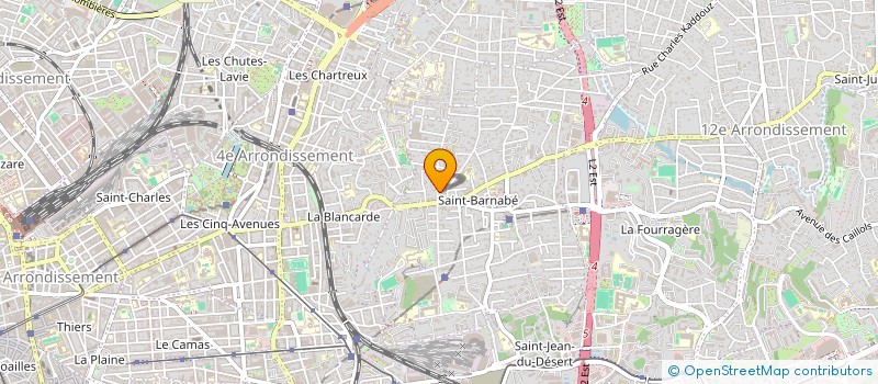 localisation de l'entreprise MADAME JANEL BELMANAA à MARSEILLE