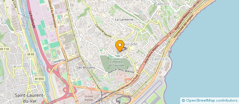 localisation de l'entreprise MADAME JANES LOPEZ  NICE