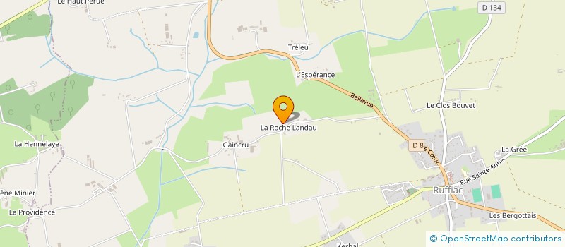 localisation de l'entreprise MADAME JANET HAWKINS  RUFFIAC