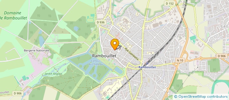 localisation de l'entreprise MADAME JANET MAC COLL à RAMBOUILLET