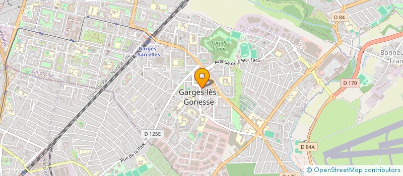 localisation de l'entreprise MADAME JANET MOHAMMAD IJAZ  GARGES-LES-GONESSE