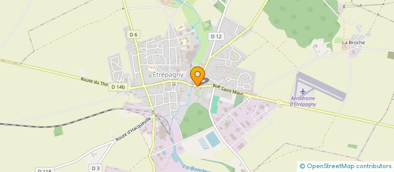 localisation de l'entreprise MADAME JANET PANTREY  ETREPAGNY