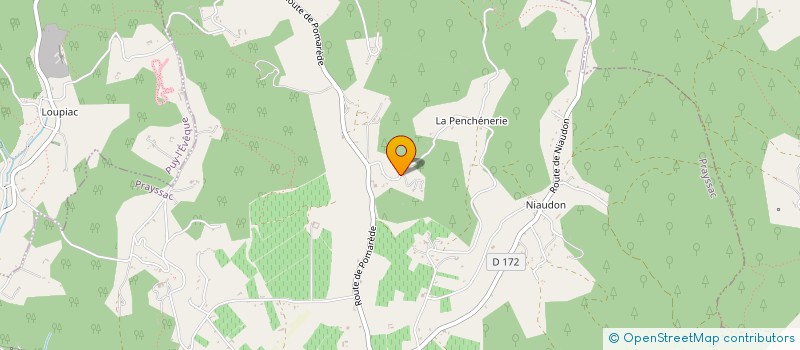 localisation de l'entreprise MADAME JANET PILLING  PRAYSSAC