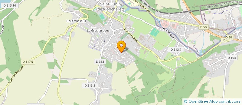localisation de l'entreprise MADAME JANET RUSSELL à SAINT-LUBIN-DES-JONCHERETS