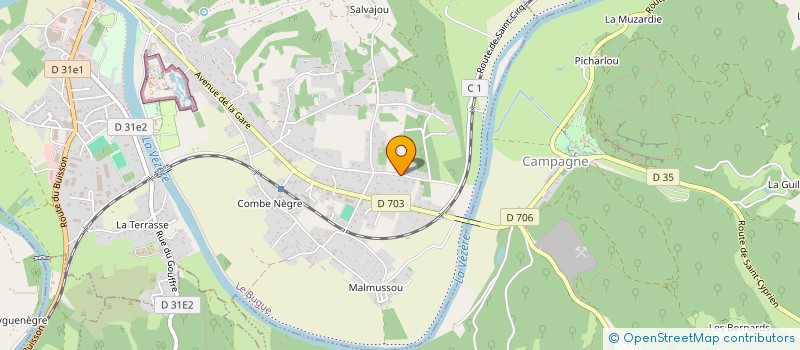 localisation de l'entreprise MADAME JANET SAYER  SAINT-CHAMASSY