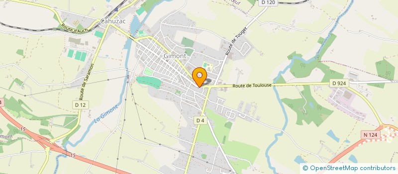 localisation de l'entreprise MADAME JANETE APARECIDA DE LIMA DA COSTA  GIMONT