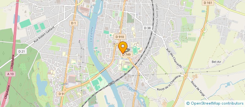 localisation de l'entreprise MADAME JANETE SANTE  CHATELLERAULT