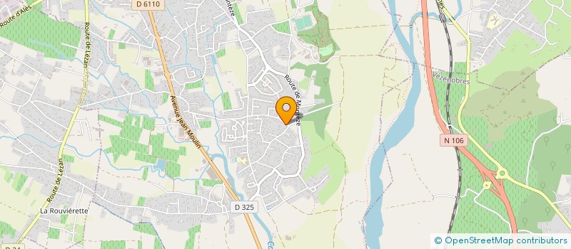 localisation de l'entreprise MADAME JANETTE ARNAL  SAINT-CHRISTOL-LEZ-ALES