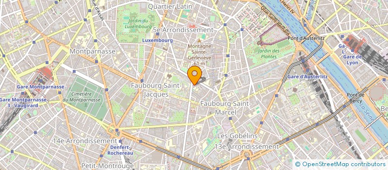 localisation de l'entreprise MADAME JANETTE CHABREDIER à PARIS