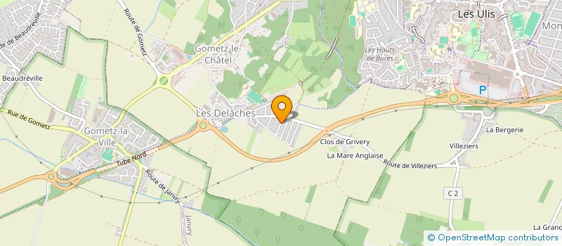 localisation de l'entreprise MADAME JANETTE EASTHAM à GOMETZ-LE-CHATEL
