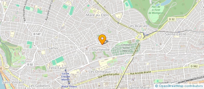 localisation de l'entreprise MADAME JANETTE SIMON  LE HAVRE