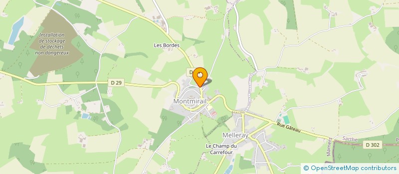 localisation de l'entreprise MADAME JANETTE SLATER  MONTMIRAIL