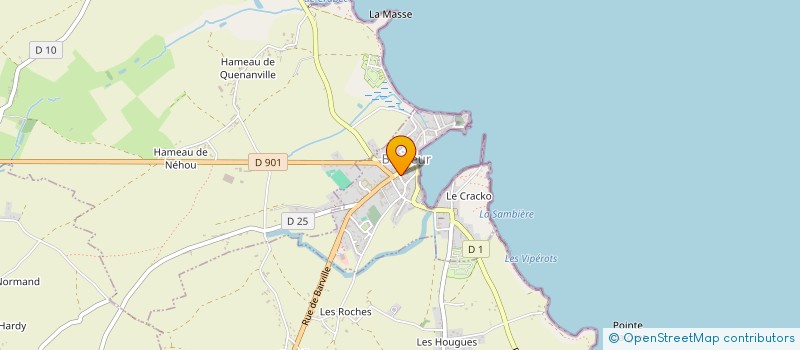 localisation de l'entreprise MADAME JANICE BILLARD  BARFLEUR