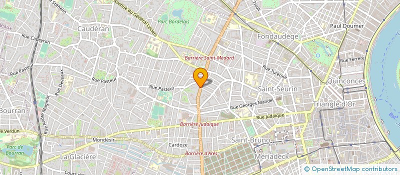 localisation de l'entreprise MADAME JANICE BROOKS à BORDEAUX