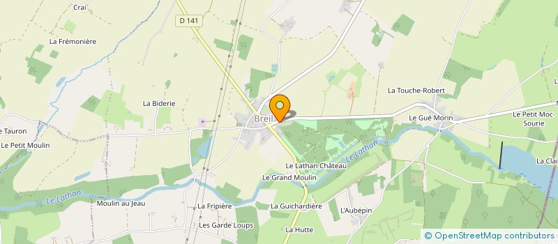 localisation de l'entreprise MADAME JANICE DAVIS  NOYANT-VILLAGES