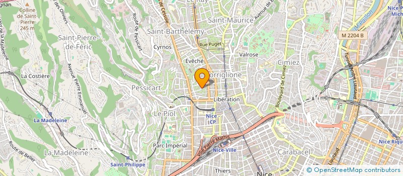 localisation de l'entreprise MADAME JANICE FOULAUX à NICE