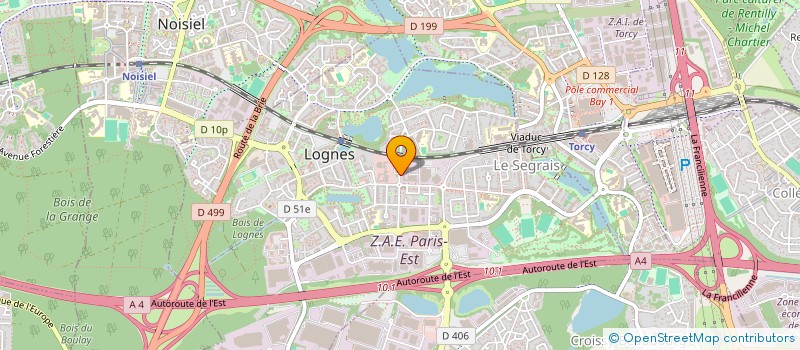 localisation de l'entreprise MADAME JANICE LEWIS à LOGNES