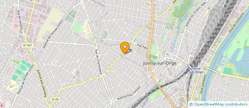 localisation de l'entreprise MADAME JANICE SOARES PEREIRA à JUVISY-SUR-ORGE