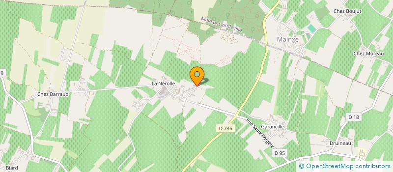 localisation de l'entreprise MADAME JANICK BISSERIER  SEGONZAC