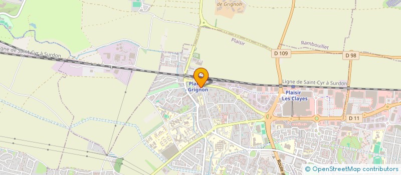 localisation de l'entreprise MADAME JANIE ECHELARD  ELANCOURT