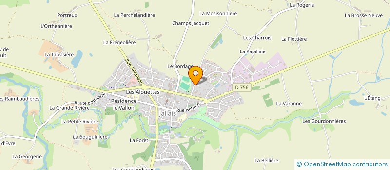 localisation de l'entreprise MADAME JANIG MERIEN à BEAUPREAU-EN-MAUGES