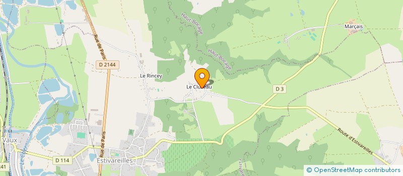 localisation de l'entreprise MADAME JANIK GUILLOMET à ESTIVAREILLES